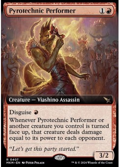 Pyrotechnic Performer