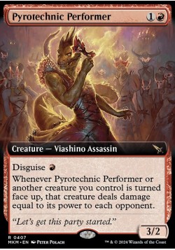 Pyrotechnic Performer