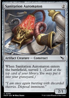 Sanitation Automaton