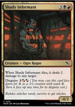 Shady Informant
