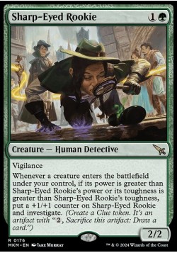 Sharp-Eyed Rookie
