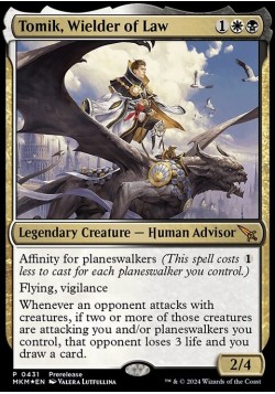 Tomik, Wielder of Law