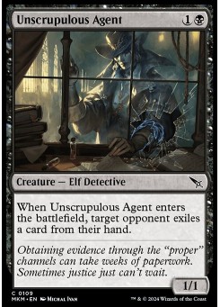 Unscrupulous Agent