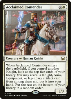 Acclaimed Contender