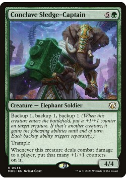 Conclave Sledge-Captain