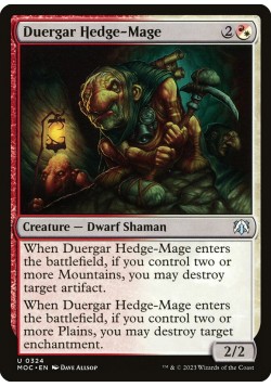 Duergar Hedge-Mage