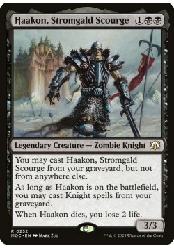 Haakon, Stromgald Scourge