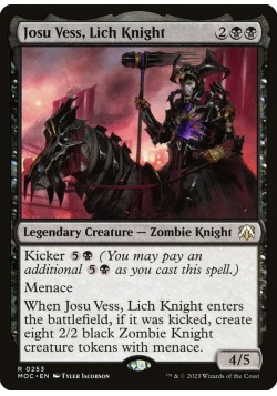 Josu Vess, Lich Knight