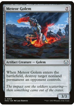 Meteor Golem