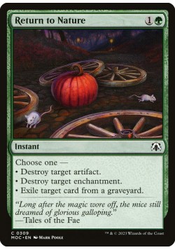 Return to Nature