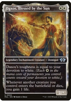 Daxos, Blessed by the Sun