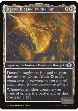 Daxos, Blessed by the Sun