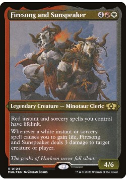 Firesong and Sunspeaker