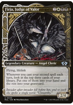 Firja, Judge of Valor