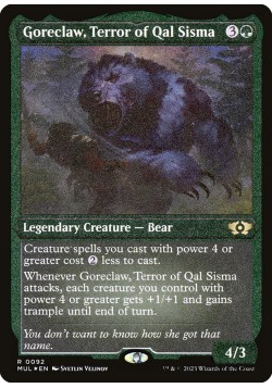 Goreclaw, Terror of Qal Sisma