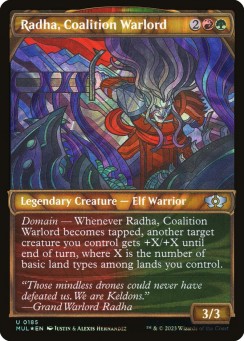 Radha, Coalition Warlord