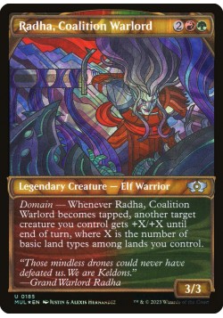 Radha, Coalition Warlord