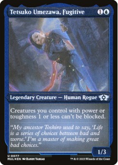 Tetsuko Umezawa, Fugitive