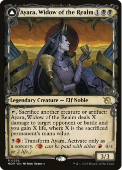 Ayara, Widow of the Realm // Ayara, Furnace Queen