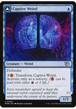 Captive Weird // Compleated Conjurer