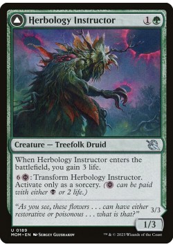 Herbology Instructor // Malady Invoker