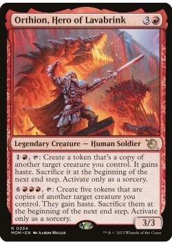 Orthion, Hero of Lavabrink