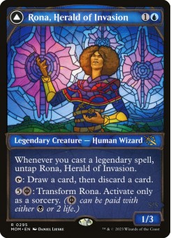 Rona, Herald of Invasion // Rona, Tolarian Obliterator
