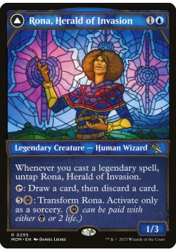 Rona, Herald of Invasion // Rona, Tolarian Obliterator