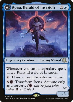 Rona, Herald of Invasion // Rona, Tolarian Obliterator