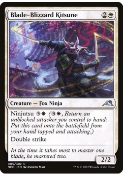 Blade-Blizzard Kitsune