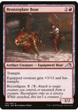 Bronzeplate Boar