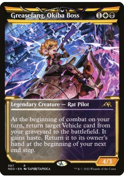 Greasefang, Okiba Boss