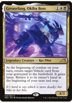 Greasefang, Okiba Boss