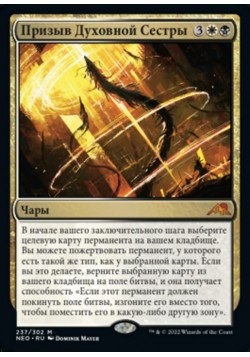 Призыв Духовной Сестры