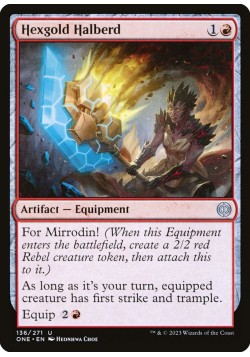 Hexgold Halberd