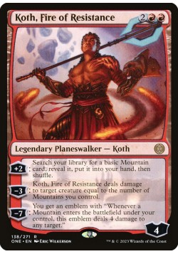 Koth, Fire of Resistance