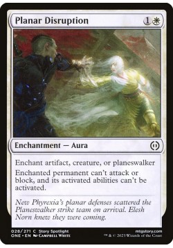 Planar Disruption