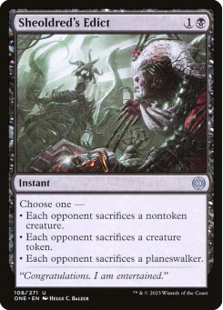 Sheoldred's Edict