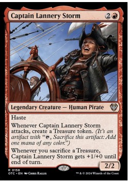 Captain Lannery Storm