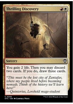 Thrilling Discovery