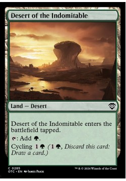 Desert of the Indomitable