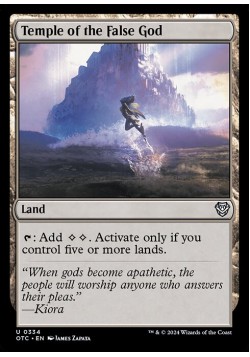 Temple of the False God