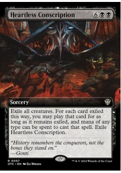 Heartless Conscription