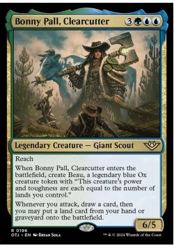 Bonny Pall, Clearcutter