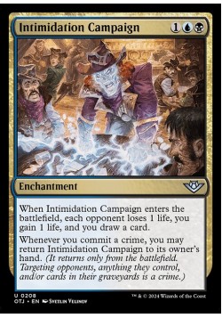 Intimidation Campaign