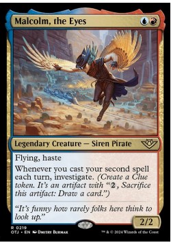 Malcolm, the Eyes