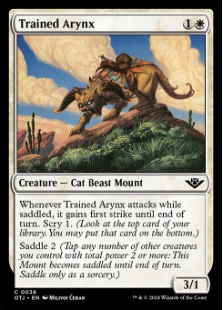 Trained Arynx
