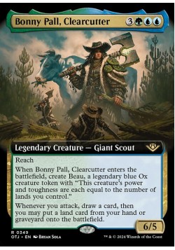 Bonny Pall, Clearcutter