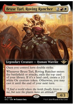 Bruse Tarl, Roving Rancher