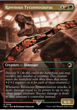 Ravenous Tyrannosaurus